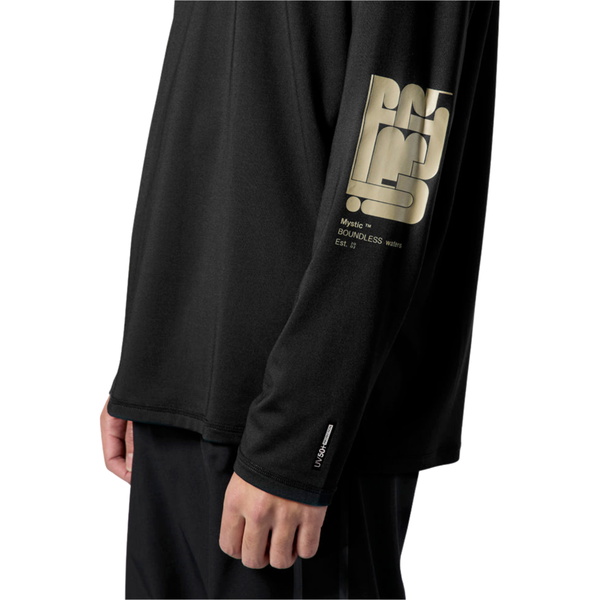 2026 Mystic Langærmet Lycra-vest Til Mænd Til Snowboarding 35001.250760 - Black
